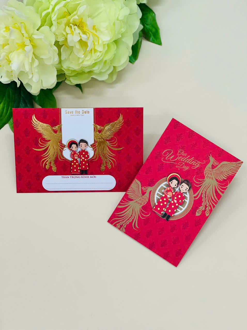 40 thiệp cưới viết tay mẫu ngẫu nhiên