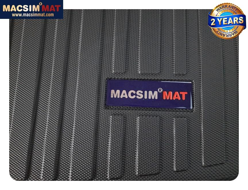Thảm lót cốp Kia K3 2013-2017 nhãn hiệu Macsim chất liệu TPV cao cấp màu đen