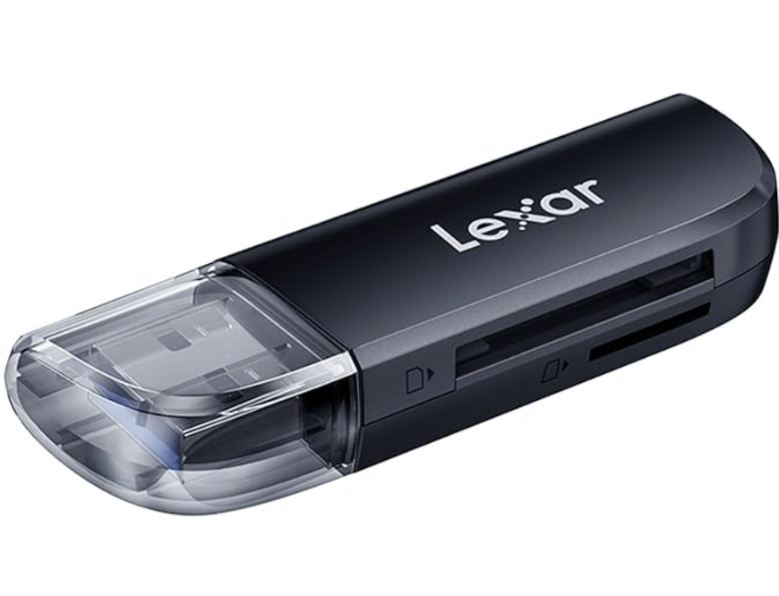 Đầu đọc thẻ nhớ Lexar LRW300U Dual-Slot SD / MicroSD USB 3.2 , tốc độ đọc 104MB/s - Hàng chính hãng BH 12 tháng