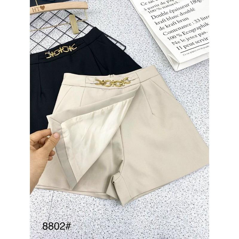 Quần giả váy đai xích hàng QC
