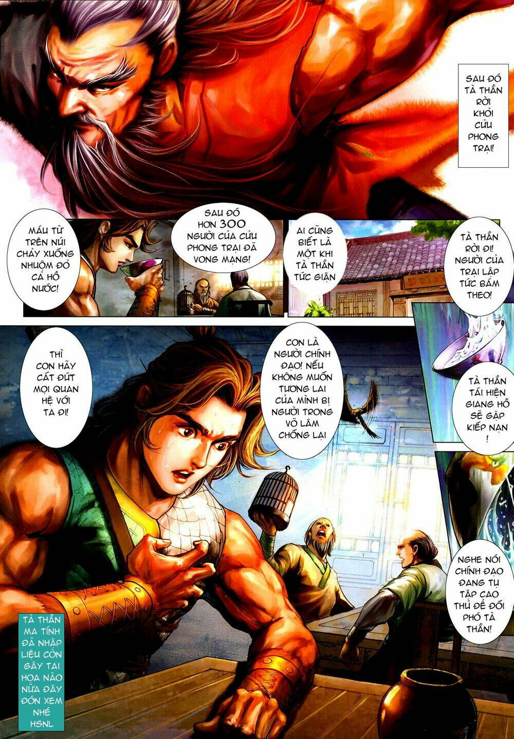 thần chưởng long kiếm phi chapter 29 30