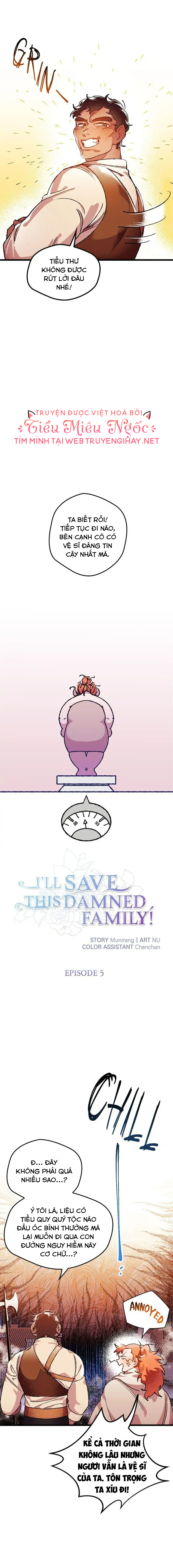 tôi sẽ cứu lấy gia tộc sắp sụp đổ chapter 5 4