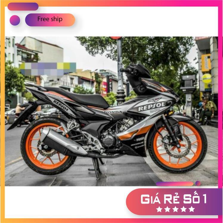 Tem rời dành cho xe WINNER X ĐEN