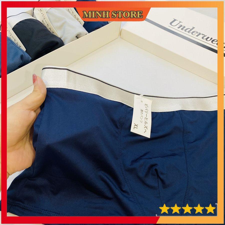 Quần sịp nam thun lạnh cao cấp co dãn 4 chiều, Quần lót nam đùi nhật bản đồ lót nam boxer sexy SDN01 MINHSTORE6