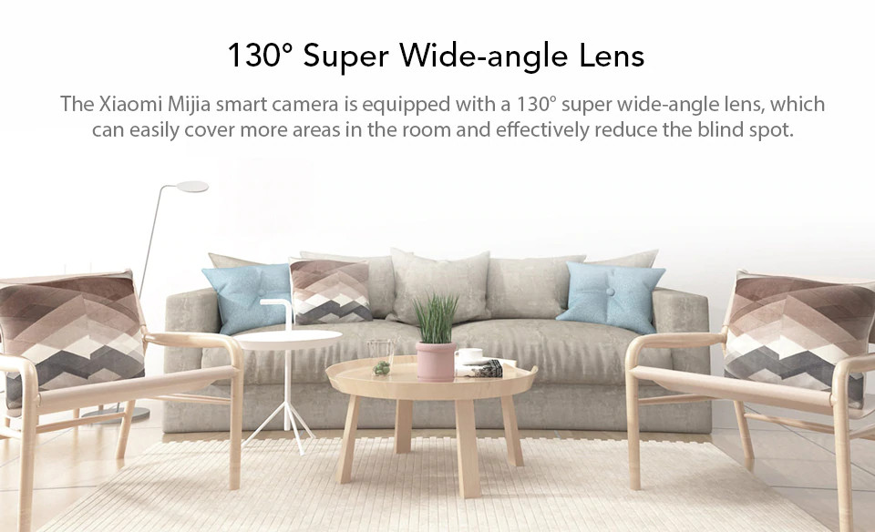 Camera IP giám sát thông minh Xiaomi Mijia 1080P có đèn hồng ngoại quay đêm cảnh báo chuyển động đàm thoại 2 chiều - Hàng nhập khẩu