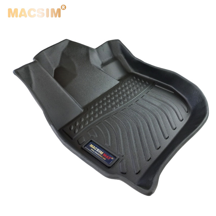 Hàng loại 2 Thảm lót sàn xe ô tô Honda City 2015-nay Nhãn hiệu Macsim chất liệu nhựa TPE