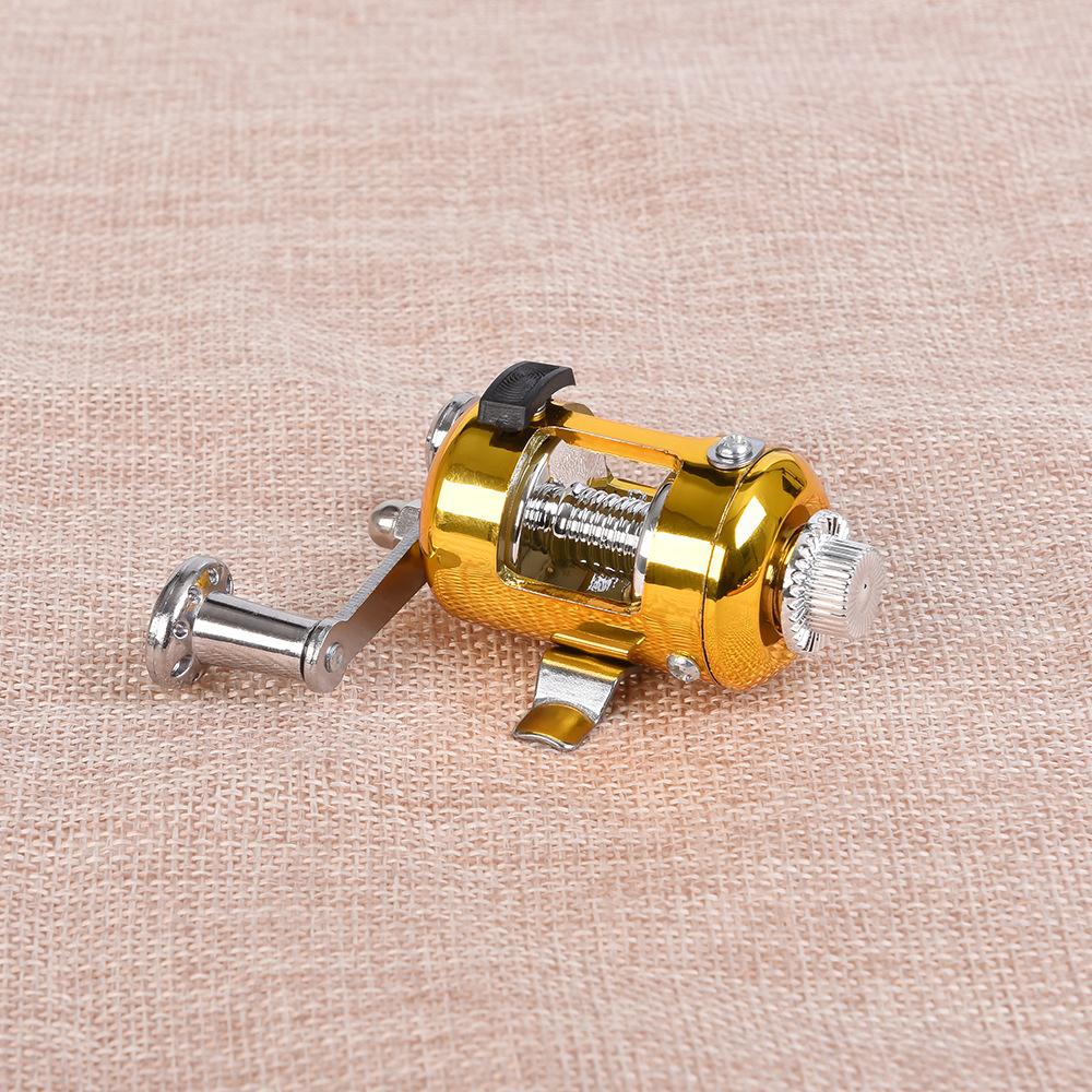 Cần câu cá mini bỏ túi kèm guồng quay và dây câu