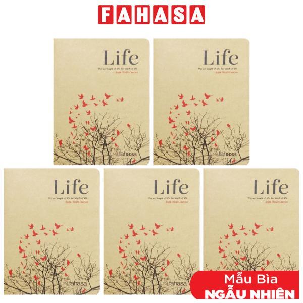 Combo 5 Tập Sinh Viên Life - Kẻ Ngang 200 Trang ĐL 70g/m2 - FAHASA