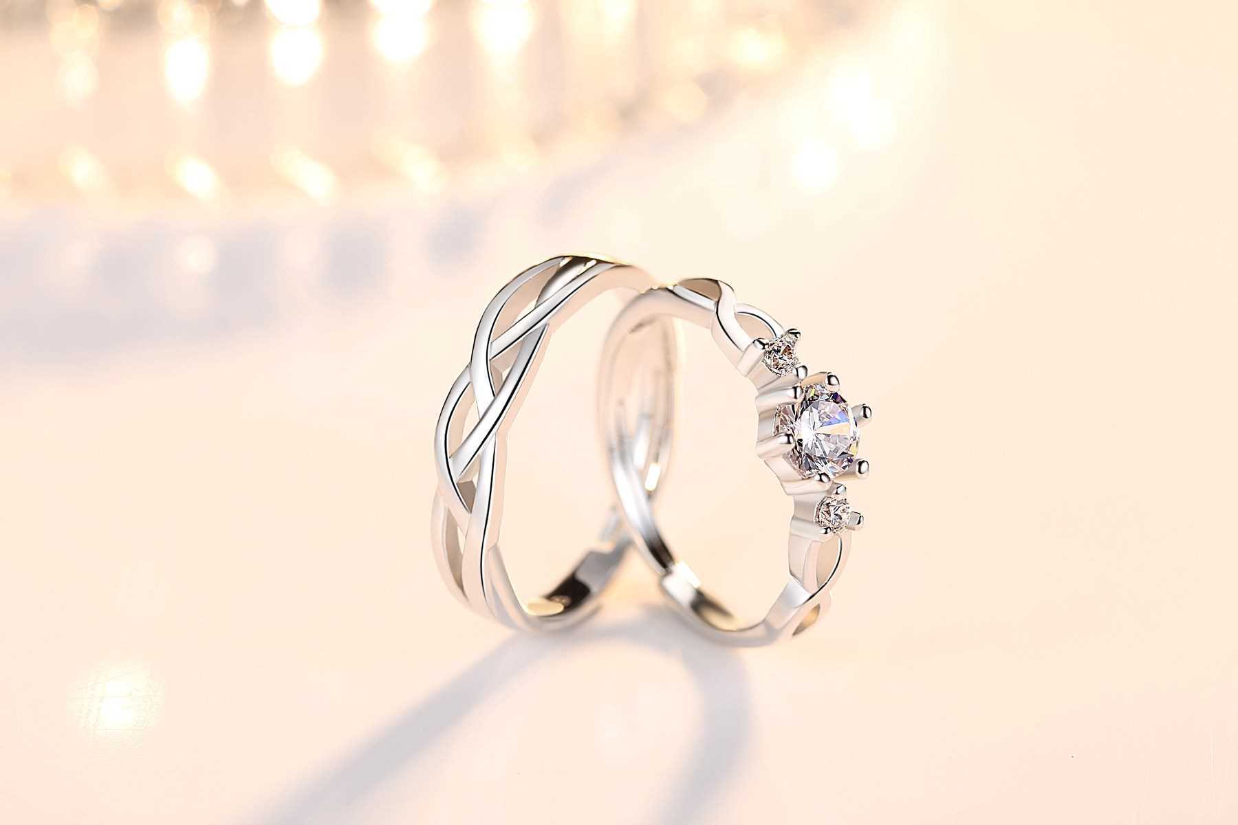 Cặp nhẫn Bạc Panmila - Nhẫn đôi tình yêu (TS-ND-A3)