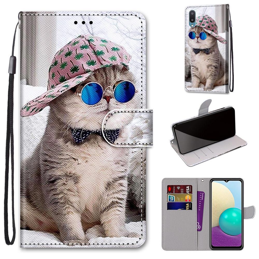 Ốp điện thoại kiểu ví tiền cho SAMSUNG GALAXY A12 M12 A21S A02S M02S A02 M02 A21