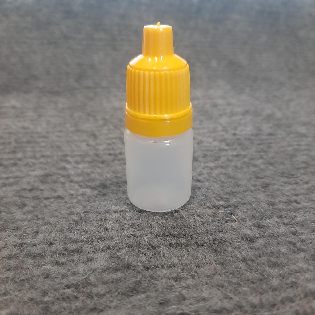 Lọ nhựa rỗng 5ml đựng nước nhỏ mắt bao gồm nắp có garanti , Combo 100 Chai nhựa 5ml đựng mực