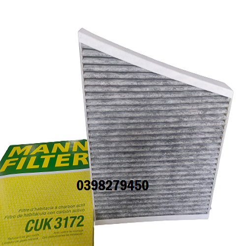 LỌC GIÓ ĐIỀU HÒA MANN FILTER CHO MERCEDES BENZ CUK3172 (MÃ: 211 830 00 18; 211 830 03 18; A 211 830 00 18; A211830 0318)