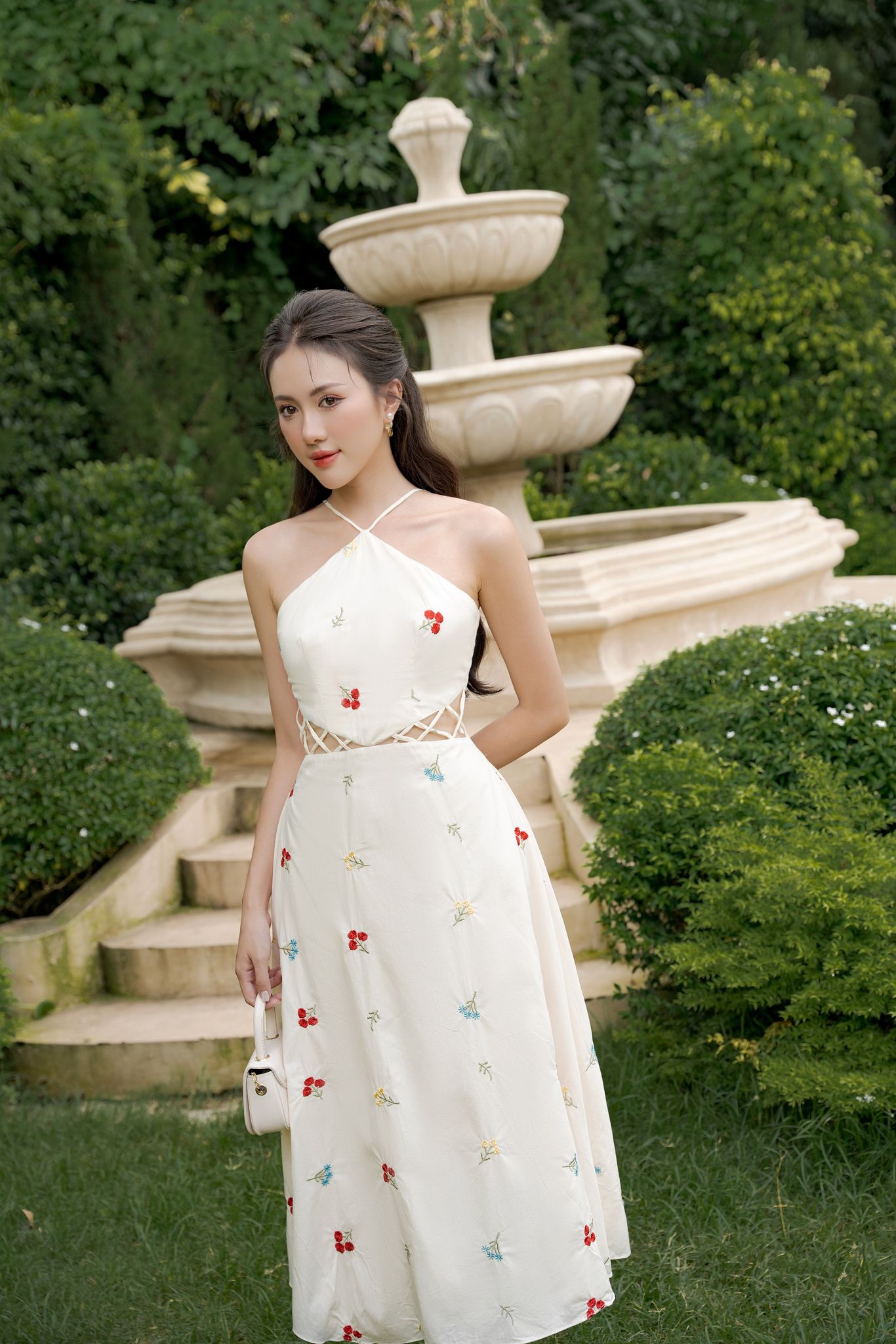 OLV - Đầm Calantha Halter Maxi