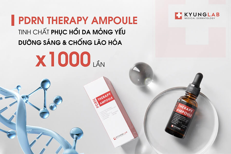 Tinh Chất Tế Bào Gốc Kyung Lab PDRN Therapy Ampoule Phục Hồi, Trẻ hóa Da