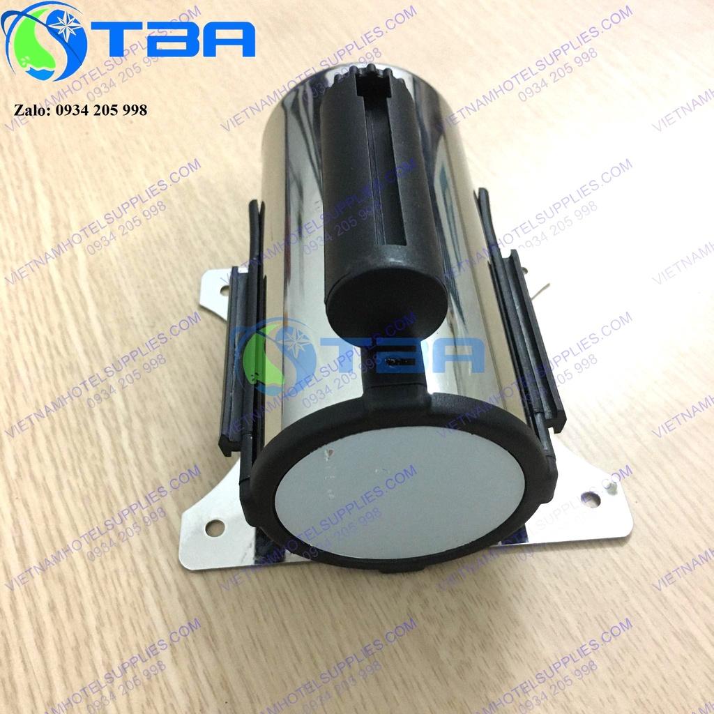 Đầu dây trụ chắn gắn tường inox dây căng 3m màu đỏ cao cấp