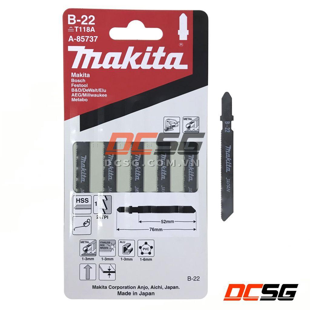 Lưỡi cưa lọng cắt sắt B-22 Makita A-85737 | DCSG