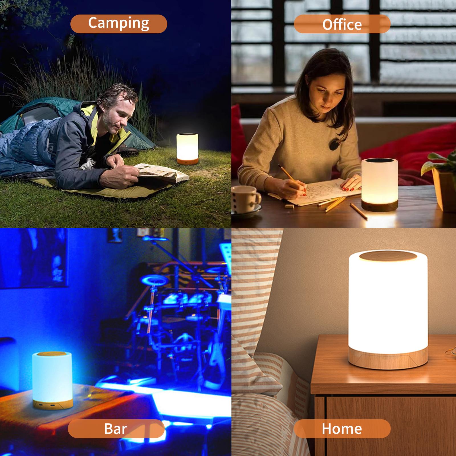 Đèn Bàn Cảm Biến Cảm Ứng Có Thể Điều Chỉnh Thời Gian Độ Sáng