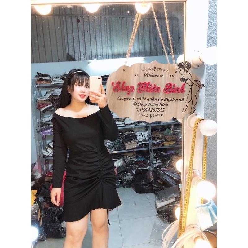 Đầm trễ vai rút đuôi cá