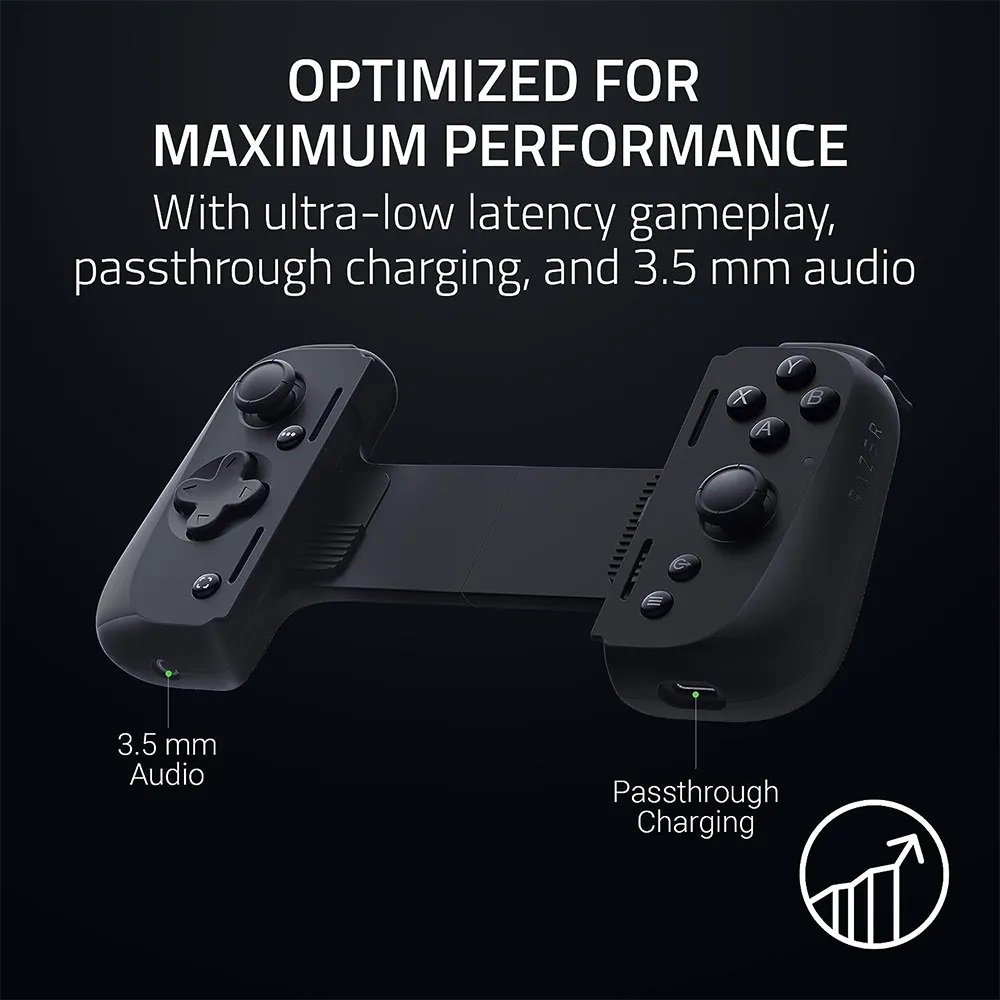 Razer Kishi V2 Pro for Android - Gaming Controller (Tay cầm chơi game điện thoại) - Hàng chính hãng