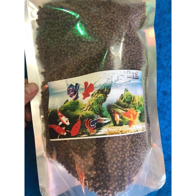 Thức ăn cá koi - cá vàng và các loại cá nhỏ. Hạt nổi, gói 1KG