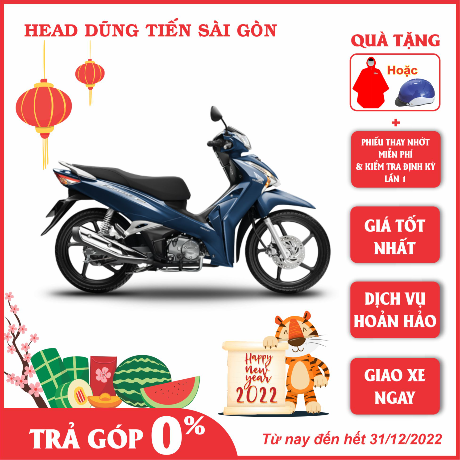 Xe Máy Honda Future 125 FI Phiên Bản Cao Cấp