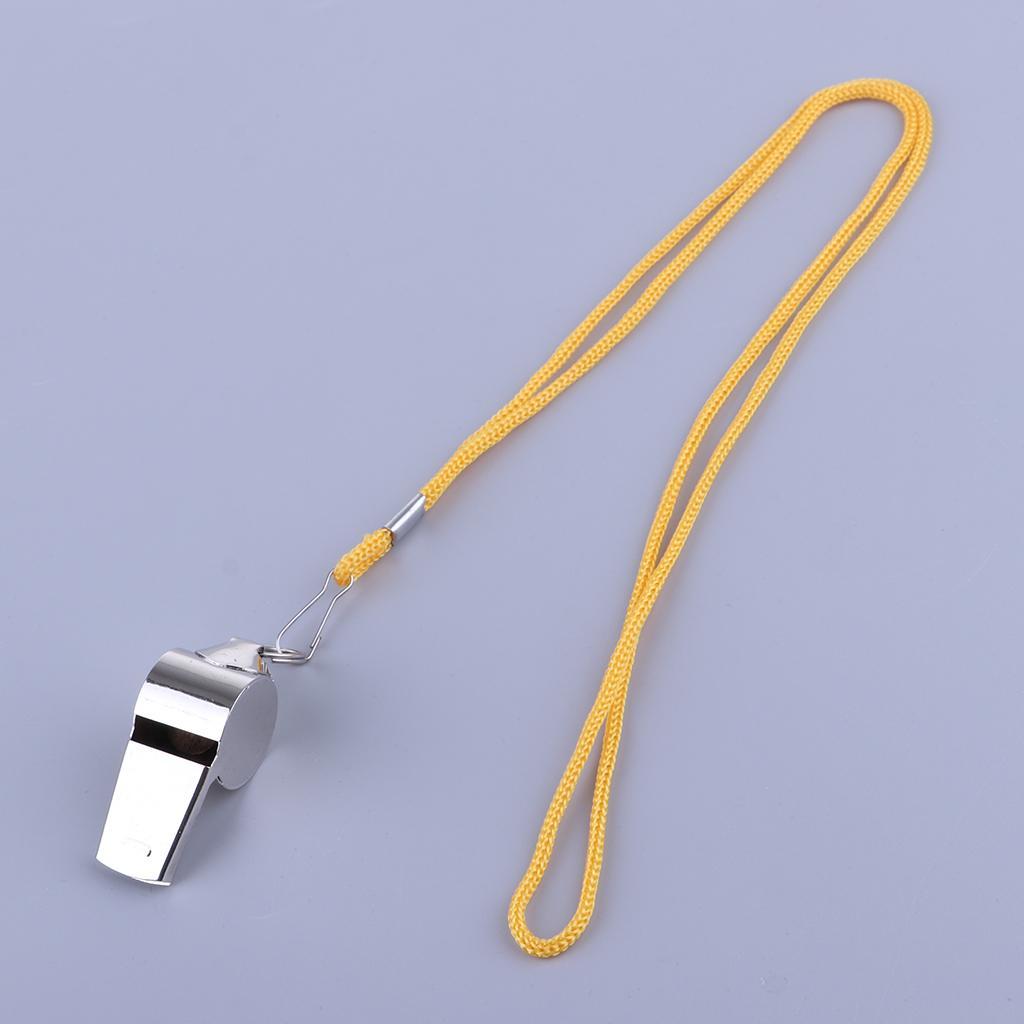 Yellow ABS Whistles Referee Whistle for Sports Coaches Training