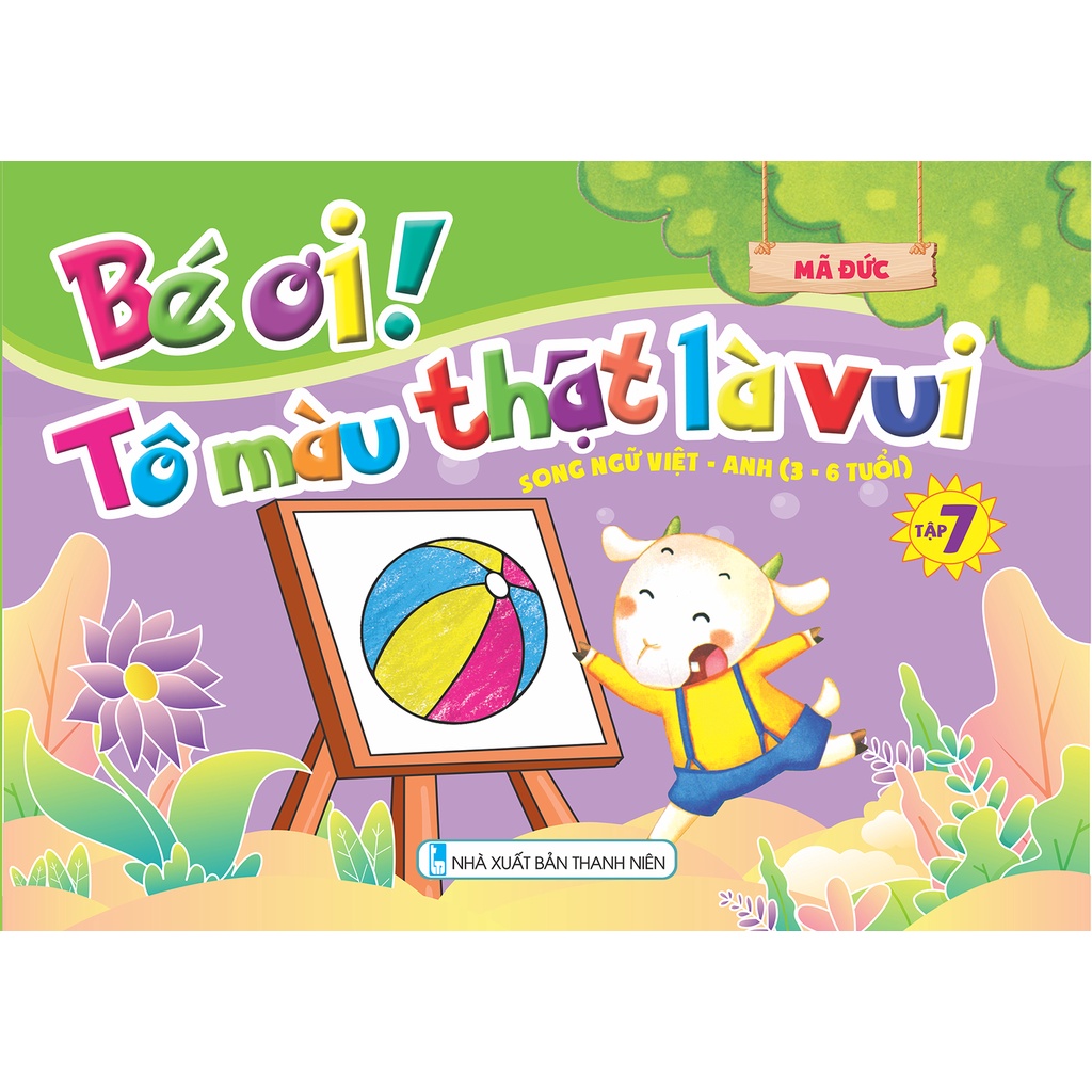 Sách - Trọn bộ 9 cuốn: Bé ơi tô màu thật là vui -ndbooks
