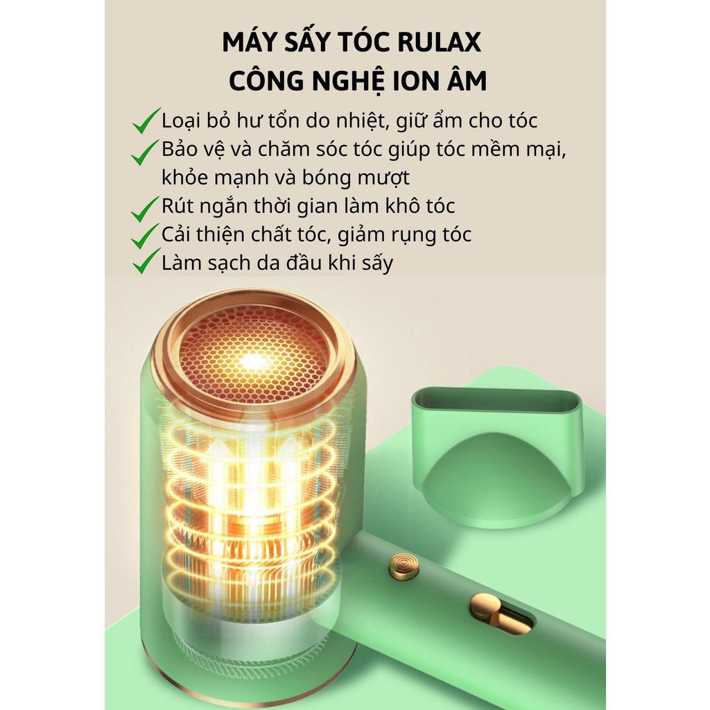 Máy Sấy Tóc Rulax 2 Chiều Nóng Lạnh, Chống Xơ Rối Tóc Bằng Công Nghệ ION