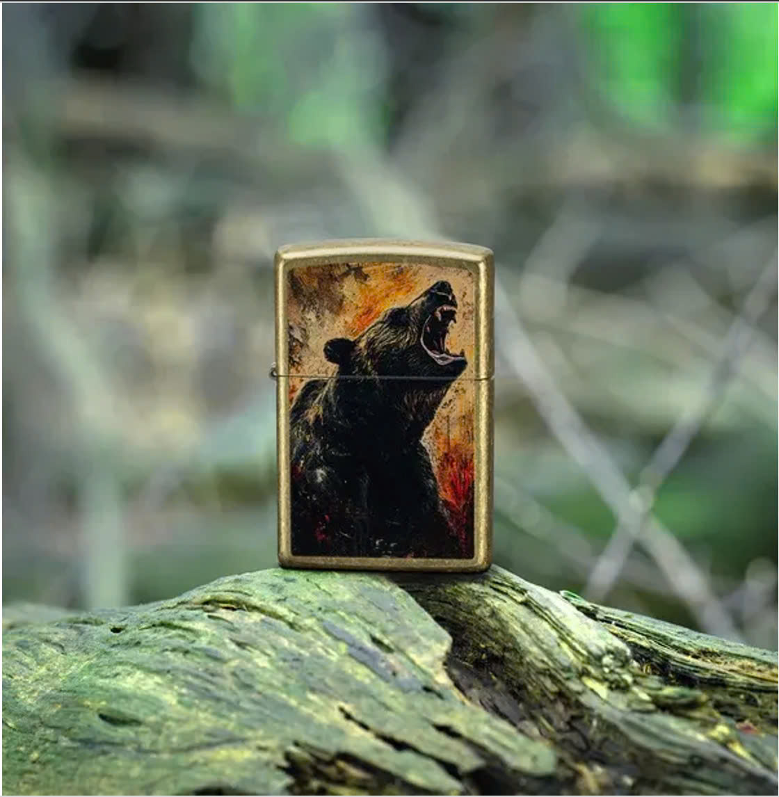 Bật lửa Zippo 46695 Grizzly Roar Design - Chính hãng 100%