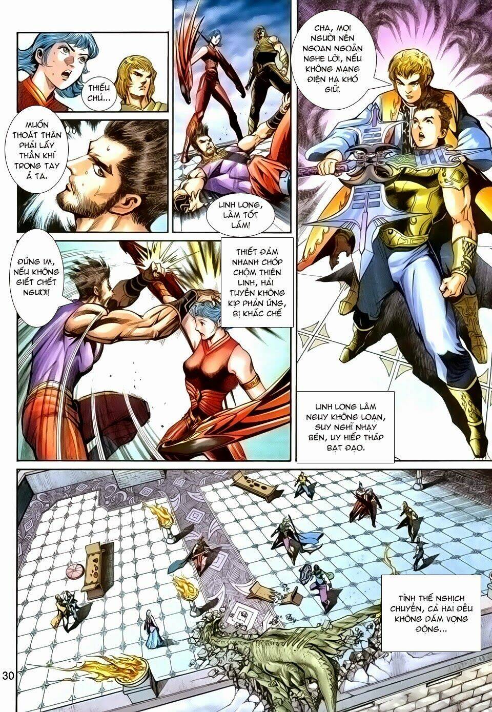 thần binh tiền truyện 1 - đỉnh phong tuyệt chiến chapter 3 30