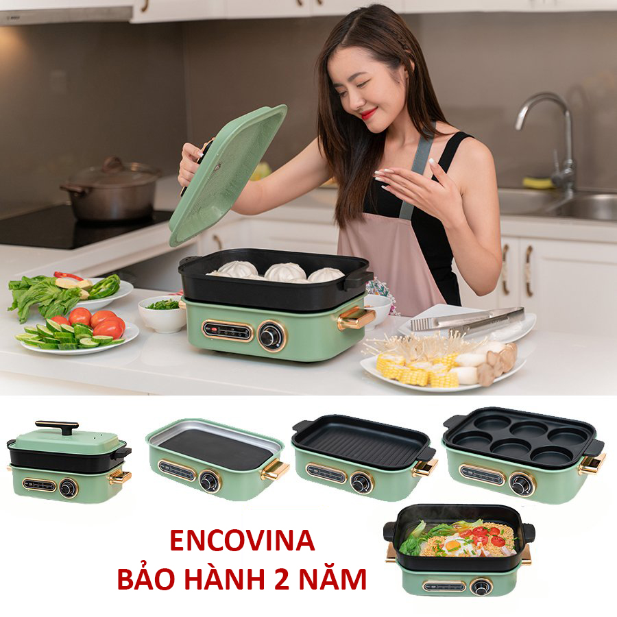 Nồi Lẩu Điện Đa Năng SK-86 4 Trong 1 - Dung Tích Lớn 4.5L - Phiên Bản Mới Nhất 2021 - Hàng Cao Cấp Chính Hãng