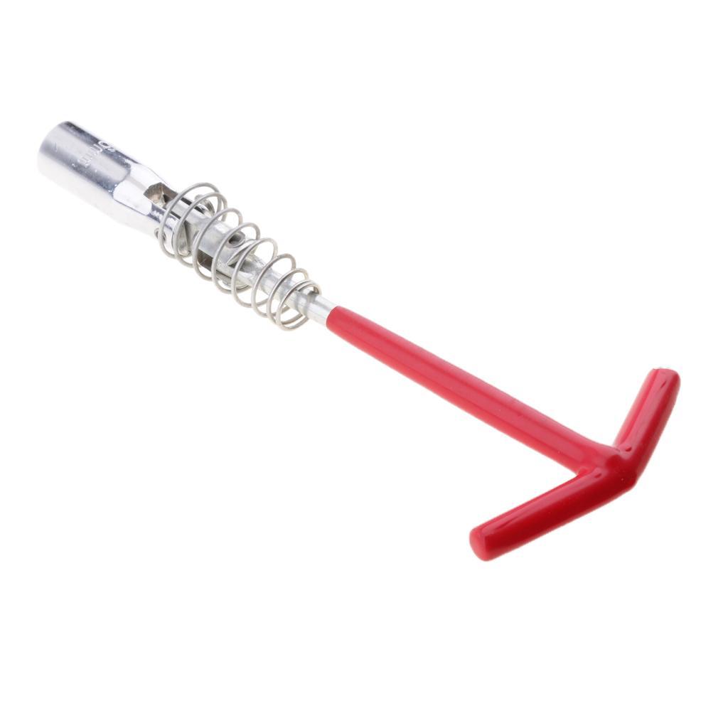 2X Spark Handle Removal Tool 16mm/21mm Flexible Spanner Socket Wrench