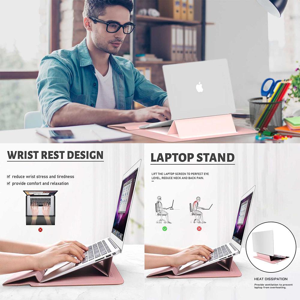 Túi Đựng Laptop Cho Macbook Air Pro 13 M1 Ốp Lưng Laptop 13.3 14 15 15.6 Túi Đựng Máy Tính Xách Tay Cho Huawei acer Asus Kinh Doanh Túi Xách