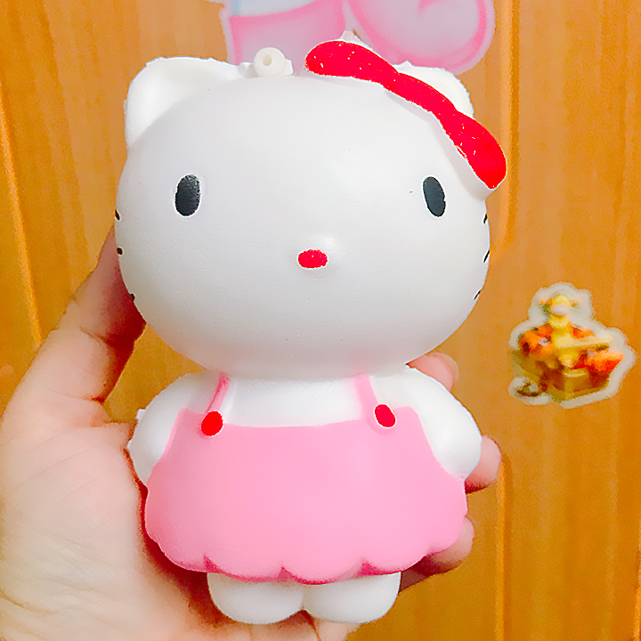 Squishy mèo Kitty, squishy chậm tăng mùi thơm dịu nhẹ, đồ chơi cho bé trai và bé gái