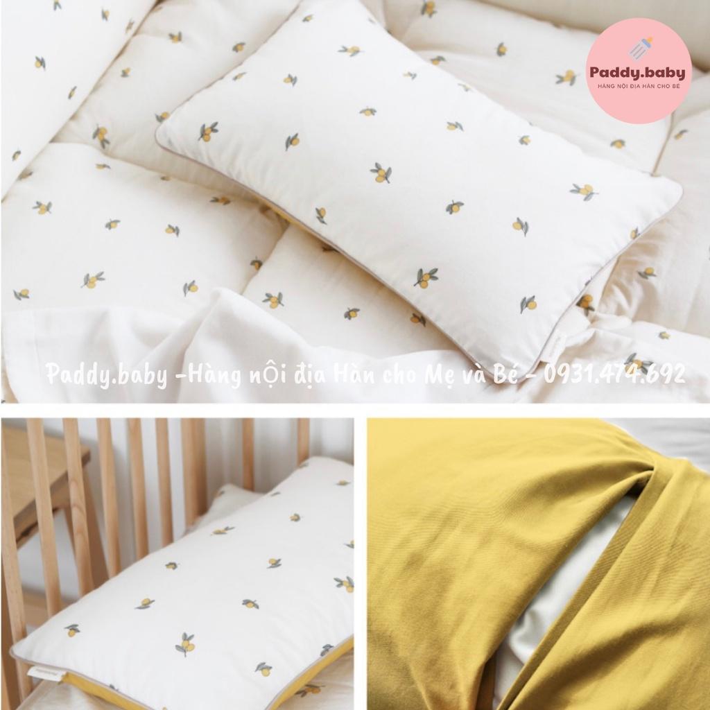 Gối kèm ruột Quilting thêu Dottodot Malolotte Hàn Quốc cho bé - made in korea &lt;có sẵn