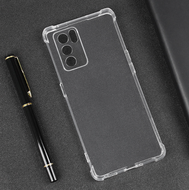 Ốp lưng dành cho OPPO A96, A76 dẻo trong chống sốc bảo vệ camera