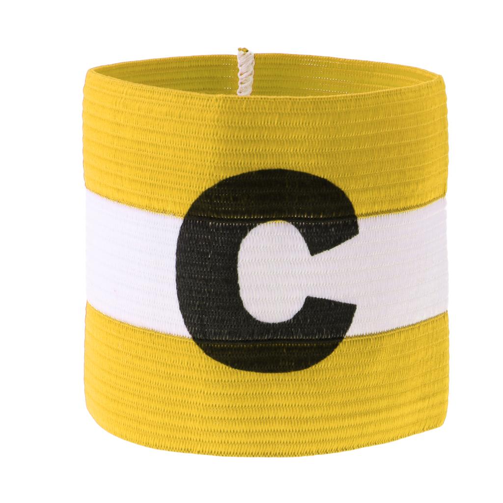 Football Soccer Sports Arm Adjustable Bands Captain Armband