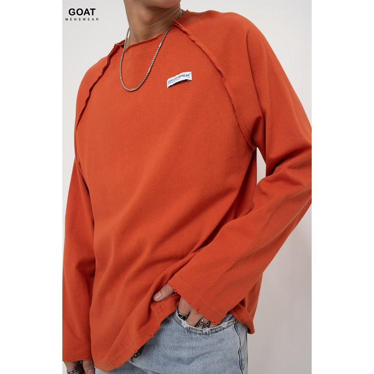 Áo Thun Tay Dài Form Rộng Áo Thun Sweater Nam GOAT MENSWEAR