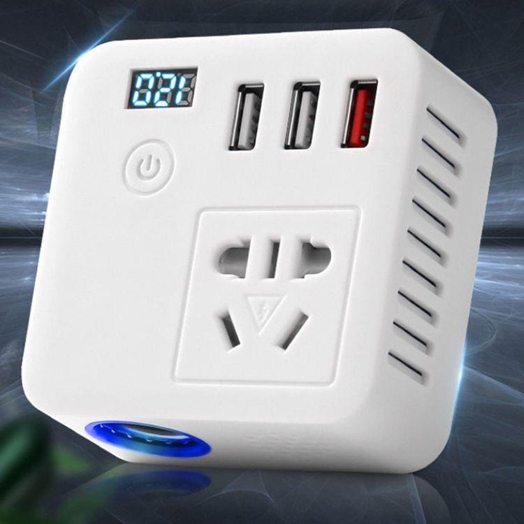 Bộ biến tần biến điện Ô Tô 12V/24V Sang 220V Ô Tô Đa Chức Năng ️ FREESHIP ️