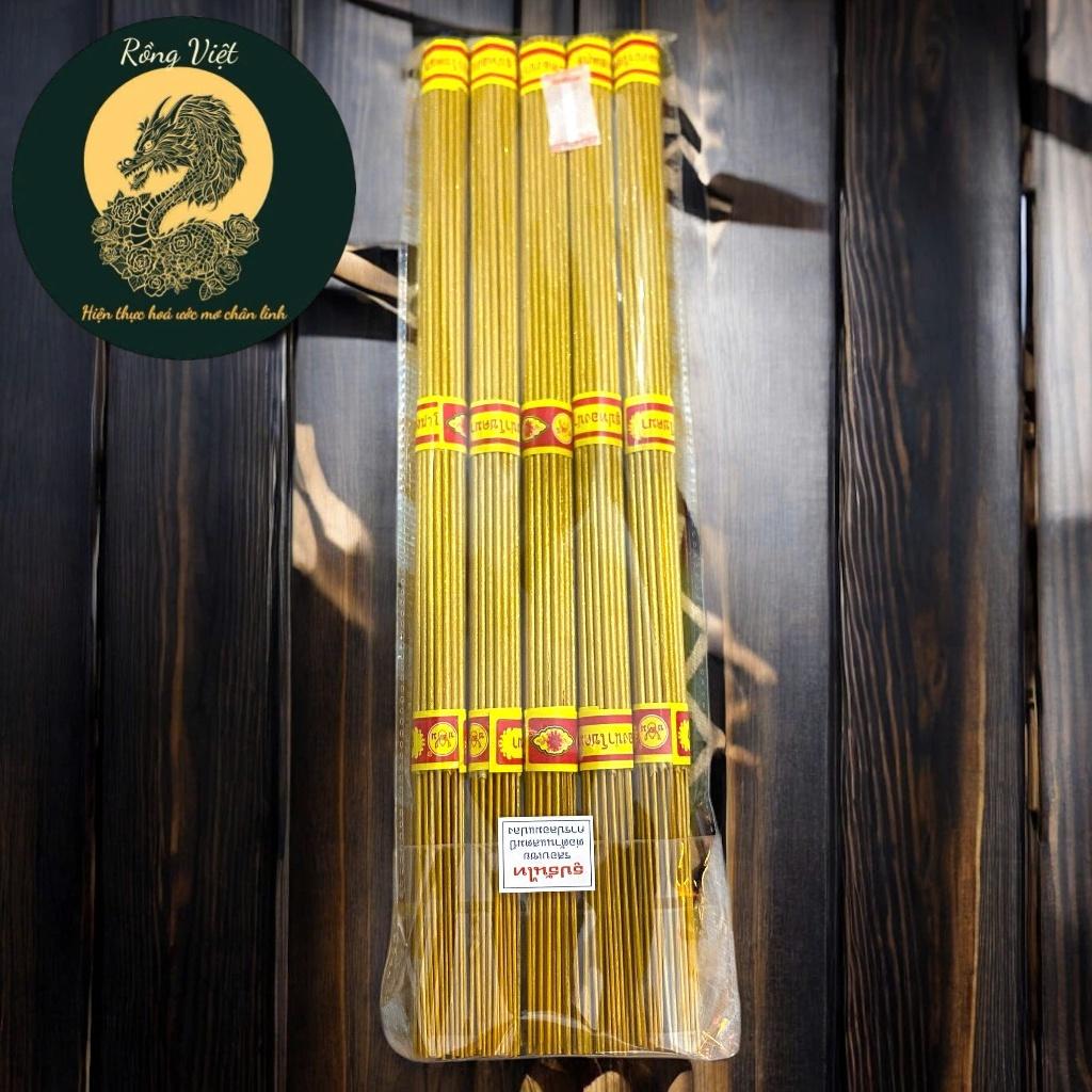 [TÚI 200 CÂY] Hương cuộn tàn tài lộc RỒNG VIỆT, Hương Thái cuộn tàn số 6 phong thuỷ, không hoá chất