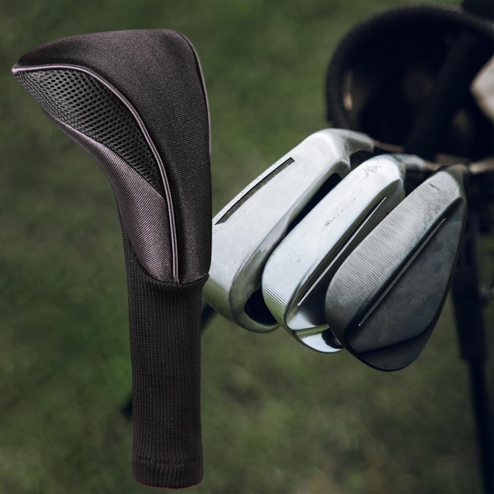 Golf Wood Head Covers, Protection Non Slip Golf Putter Cover Utility Outdoor Sport