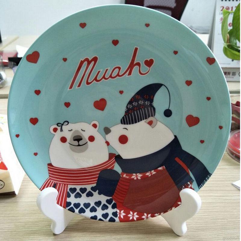 1 Giá Đỡ Dĩa Bằng Kim Loại Tiện Lợi