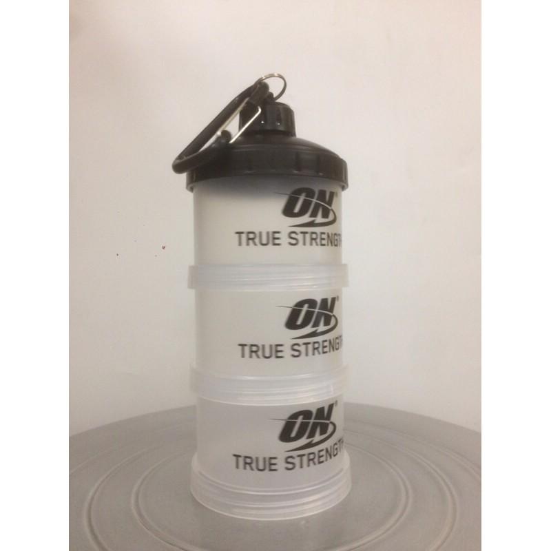 Bộ 2 sản phẩm bình nước shake bottle và hộp đựng whey ishake protein funnel