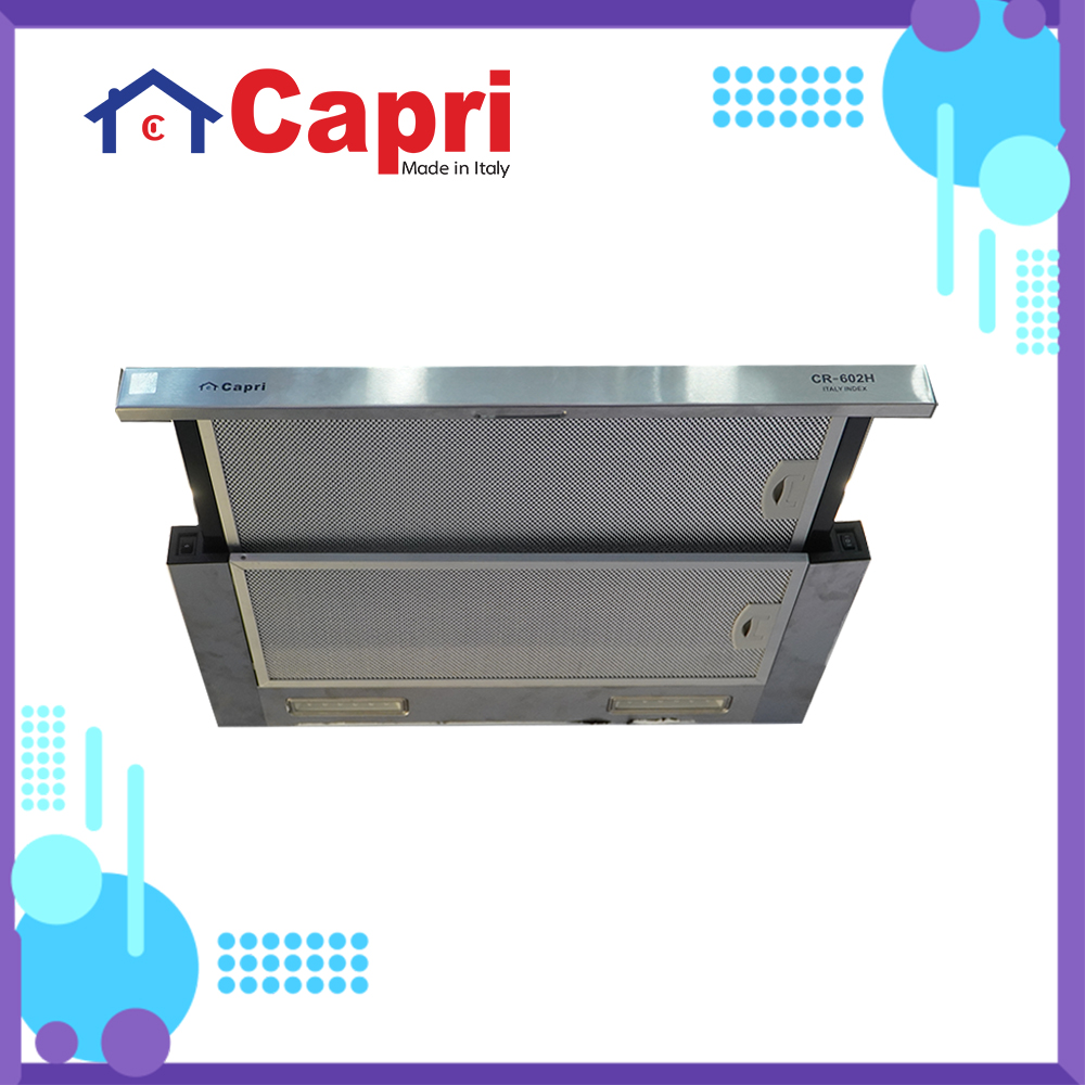 Máy hút mùi âm tủ Capri CR-602H - Hàng chính hãng