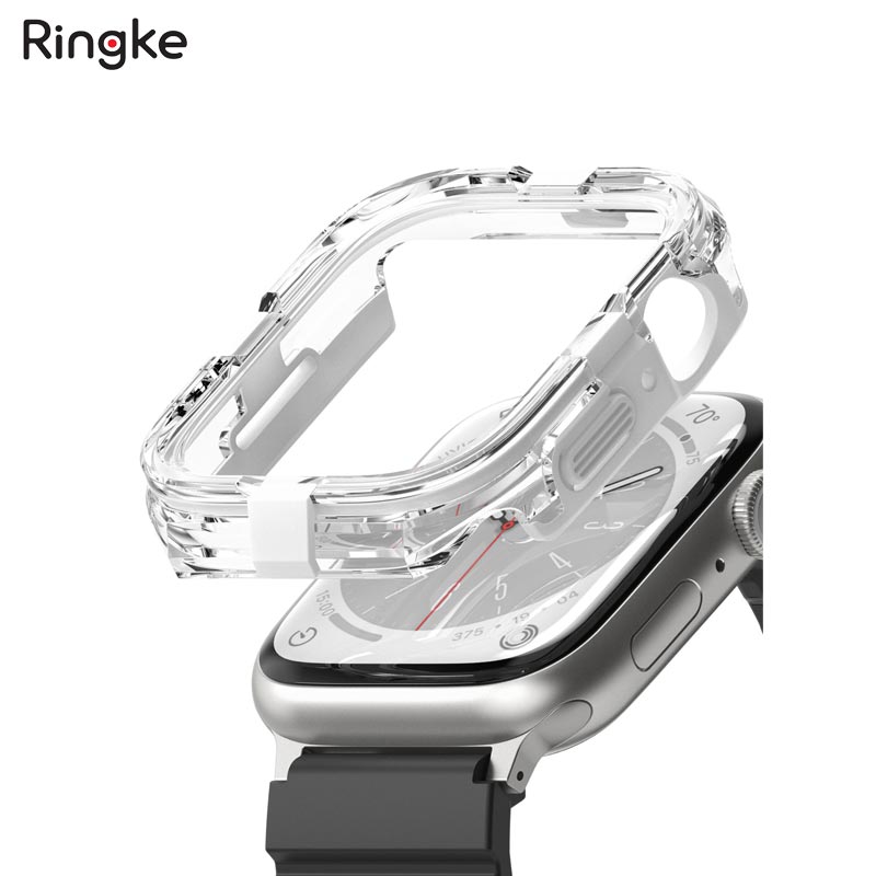 Ốp dành cho Apple Watch 9/8/7 45mm RINGKE Fusion Bumper - Hàng Chính Hãng