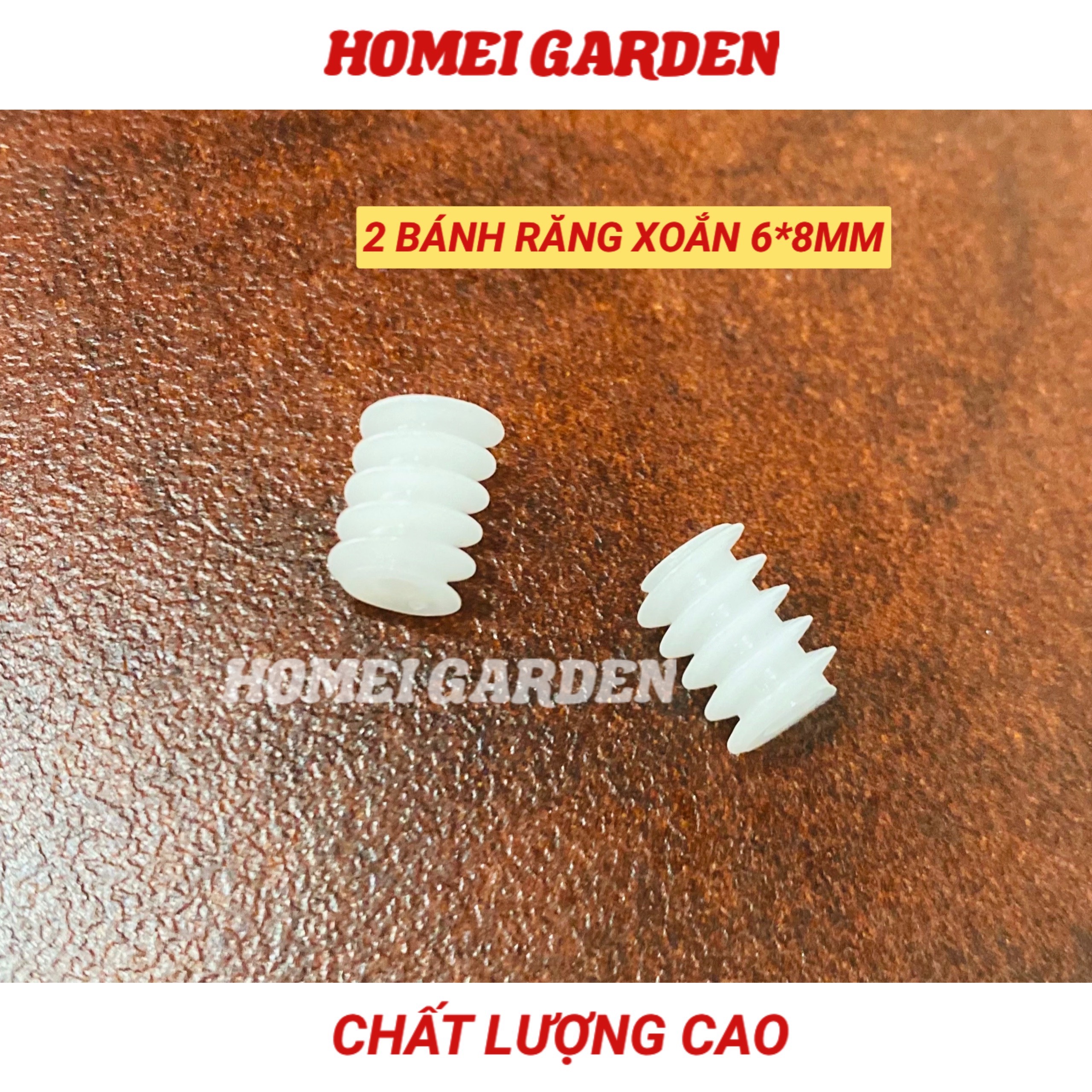 10 bánh răng xoắn bánh răng sâu 6x8mm hàng tốt - HM0063