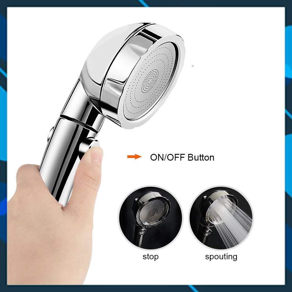 Đầu vòi sen lọc nước áp suất cao có thể tháo rời 360 độ vàng bạc 206782 GOLD-206783 BẠC