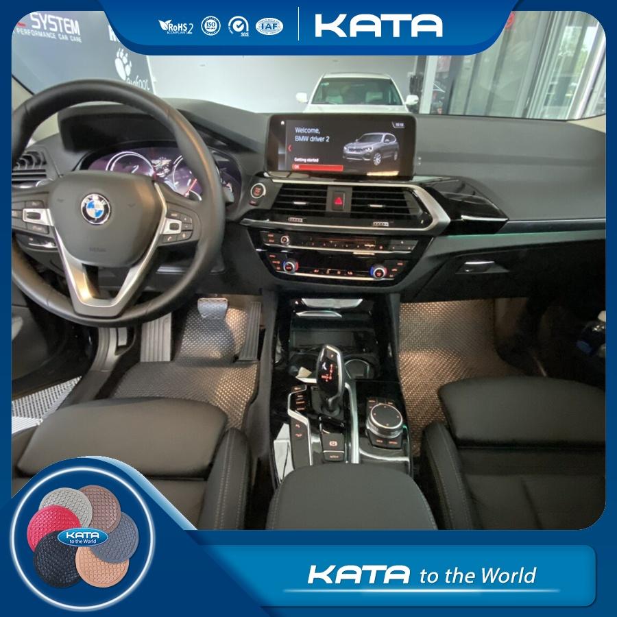 Thảm lót sàn ô tô KATA cho xe BMW X3 - Khít với sàn xe, Chống trơn, Không mùi, Không ẩm mốc