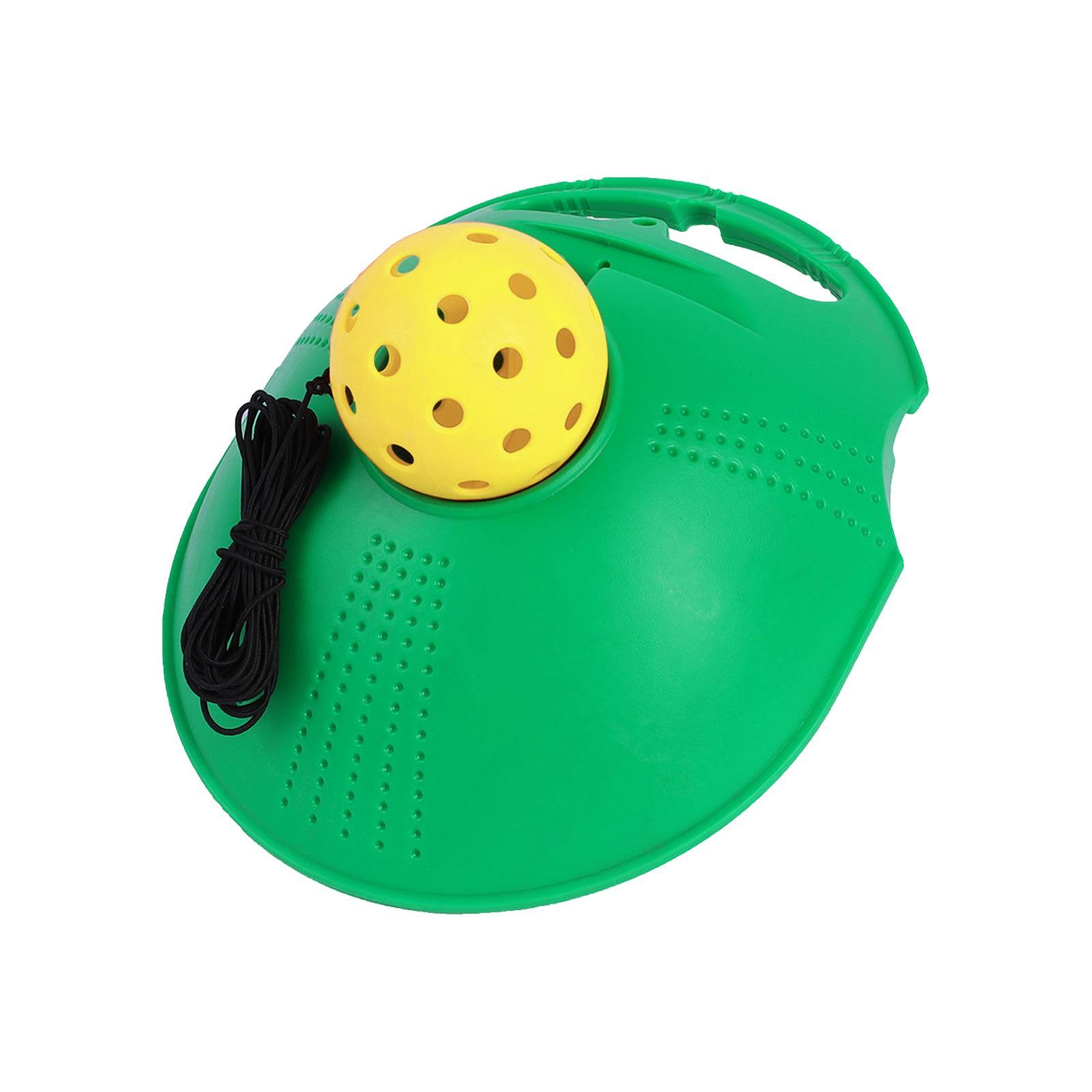 Pickleball Trainer with Ball and String, Pickleball Training Aid, Single Player Pickleball Trainer for Beginners, Kids, Adults Practice