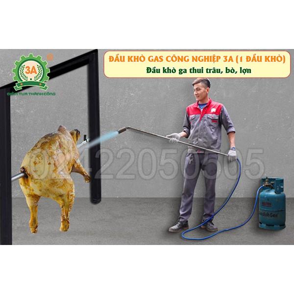 Đèn khò gas công nghiệp 1 đầu 3A - Hàng Chính Hãng